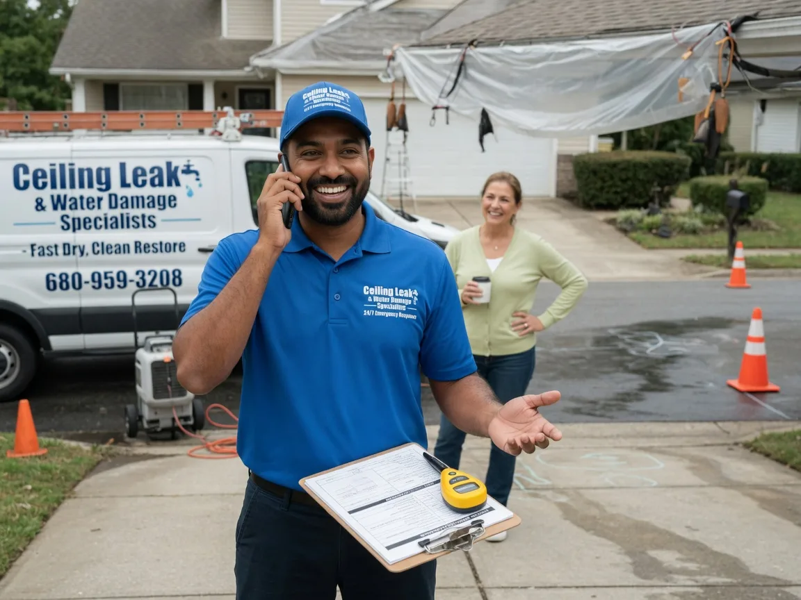 Ceiling Leak Cleanup Chicago Ridge, IL FAQs